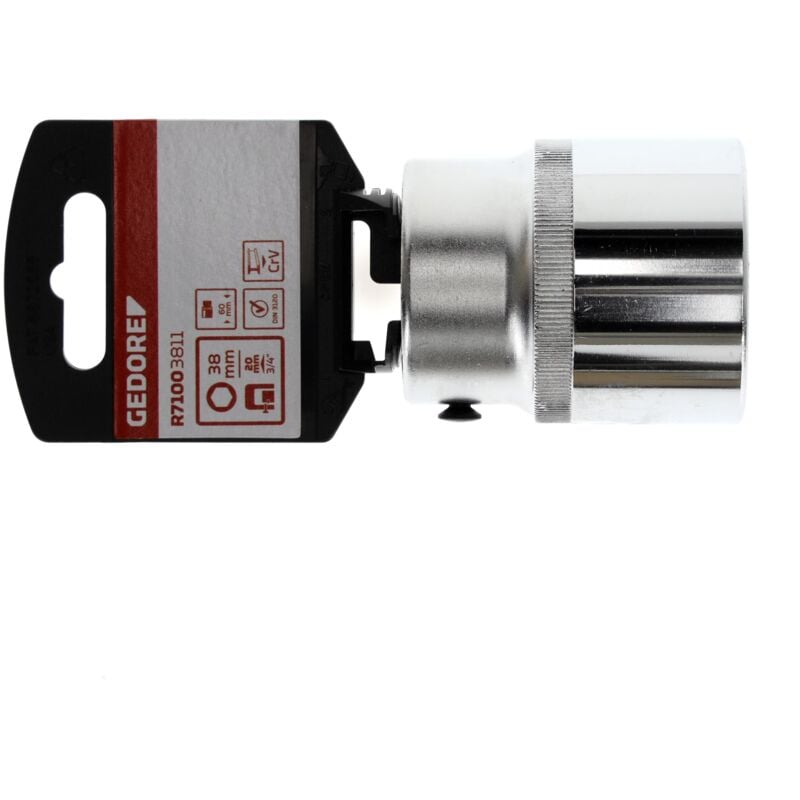 foto del prodotto r71003811 inserto per chiave a bussola 3 4 6 facce 38 mm lunghezza 60 mm
