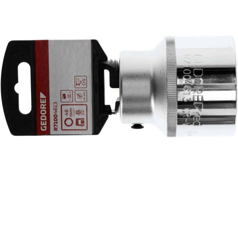 foto del prodotto r71004613 inserto per chiave a bussola 3 4 6 facce 46 mm lunghezza 68 mm