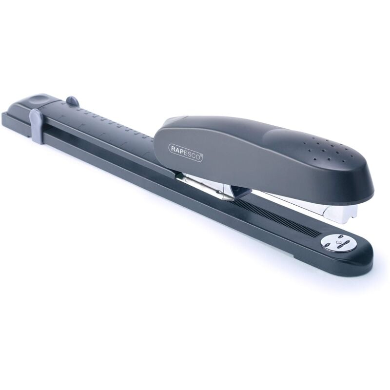 foto del prodotto r79026a3 eco 790 cucitrice a braccio lungo per alti spessori, capacit di 50 fogli, antracite rapesco