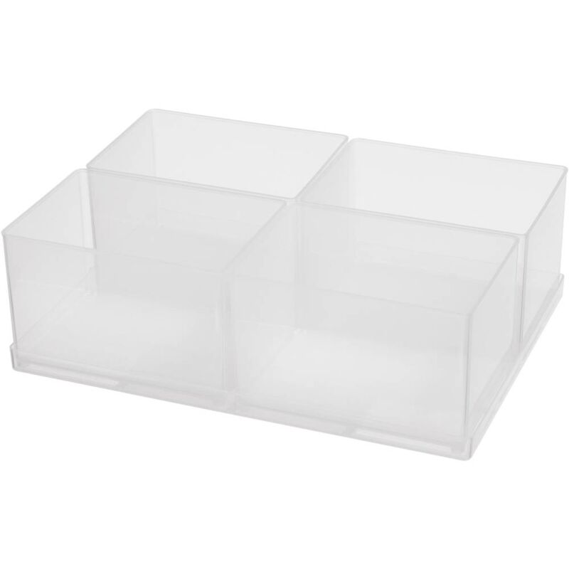 foto del prodotto raaco 80 4xba7 1 inserto per valigetta porta minuteria l x a x p 220 x 69 x 160 mm contenuto 1 pz.