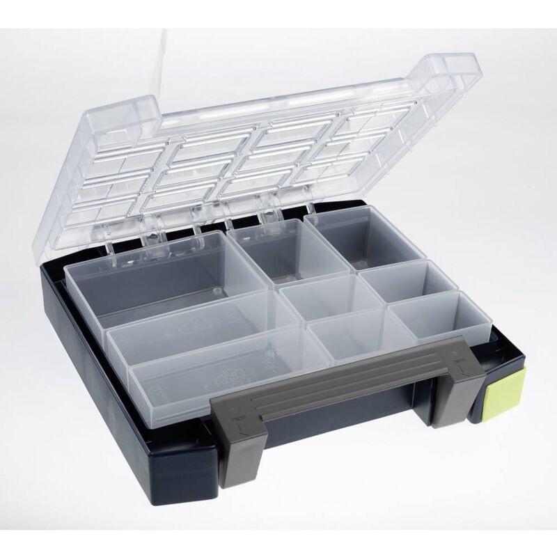 foto del prodotto raaco boxxser 55 4x4 9 valigetta per minuteria l x a x p 241 x 55 x 225 mm scomparti 9 contenuto 1 pz.