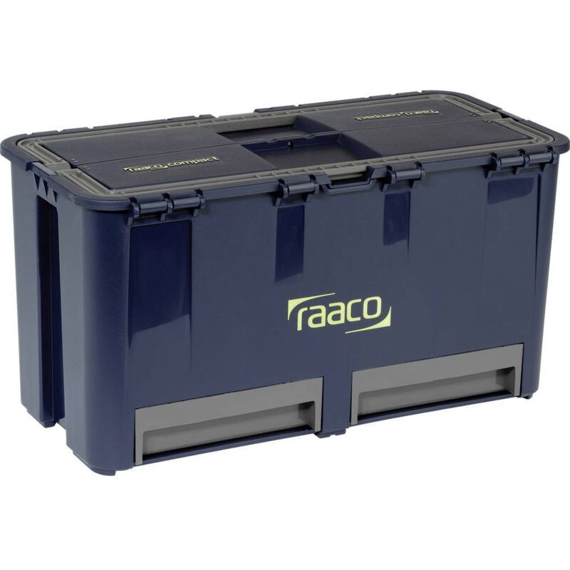 foto del prodotto raaco compact 27 136587 universale valigetta porta utensili senza contenuto 1 pezzo l x a x p 474 x 248 x 239 mm