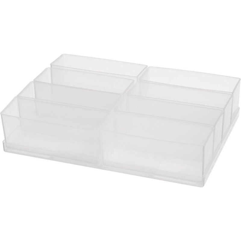 foto del prodotto raaco inserto per valigetta porta minuteria l x l x a 220 x 160 x 47 mm scomparti 8 contenuto 1 pz.