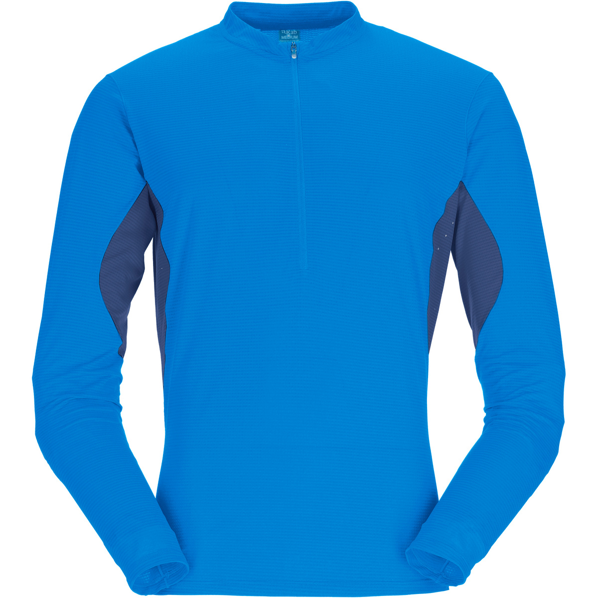 foto del prodotto rab uomo maglietta a maniche lunghe sonic ultra zip