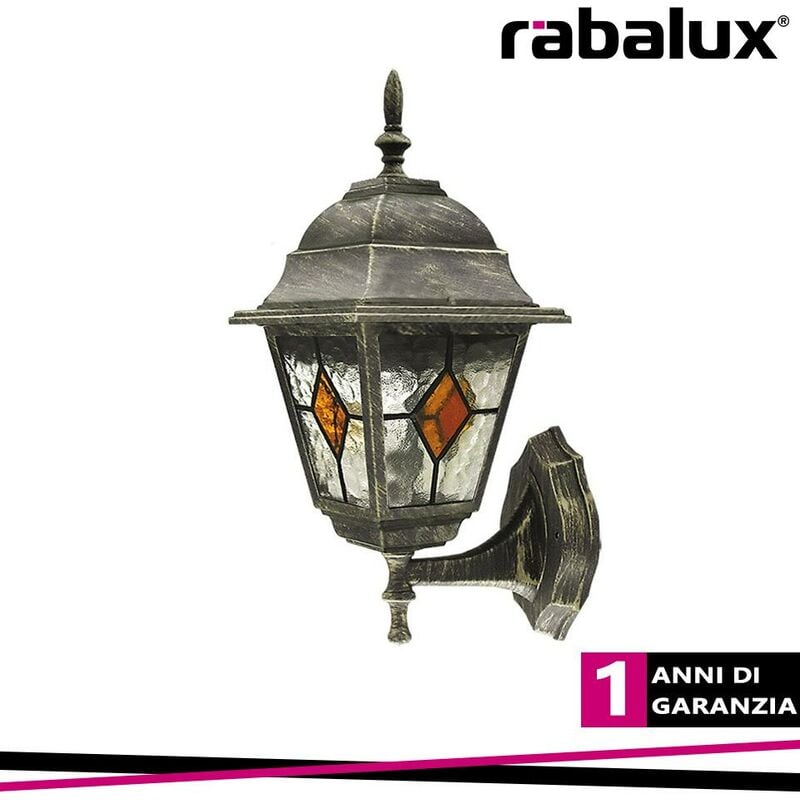 foto del prodotto rabalux applique monaco up oro antico e27 ip43