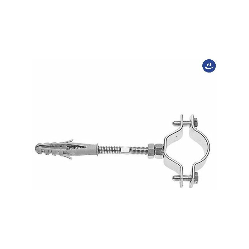 foto del prodotto raccorderie metalliche collare pesante in acciaio zincato per tubazioni 11 2 mm.46 50