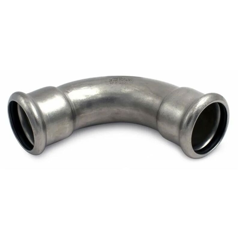 foto del prodotto raccorderie metalliche curva 90 ff 15 inox 316l a pressare 181015900c 