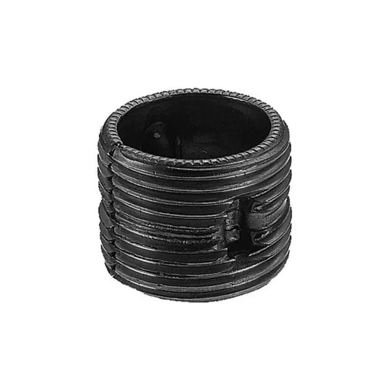 foto del prodotto raccorderie metalliche niples accoppiamento in acciaio nero per radiatori 11 4 