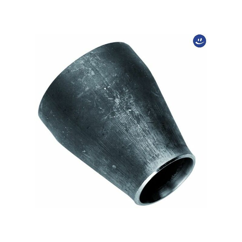 foto del prodotto raccorderie metalliche riduzione concentrica in acciaio nero a saldare mm 60,3 x 48,3 zelo