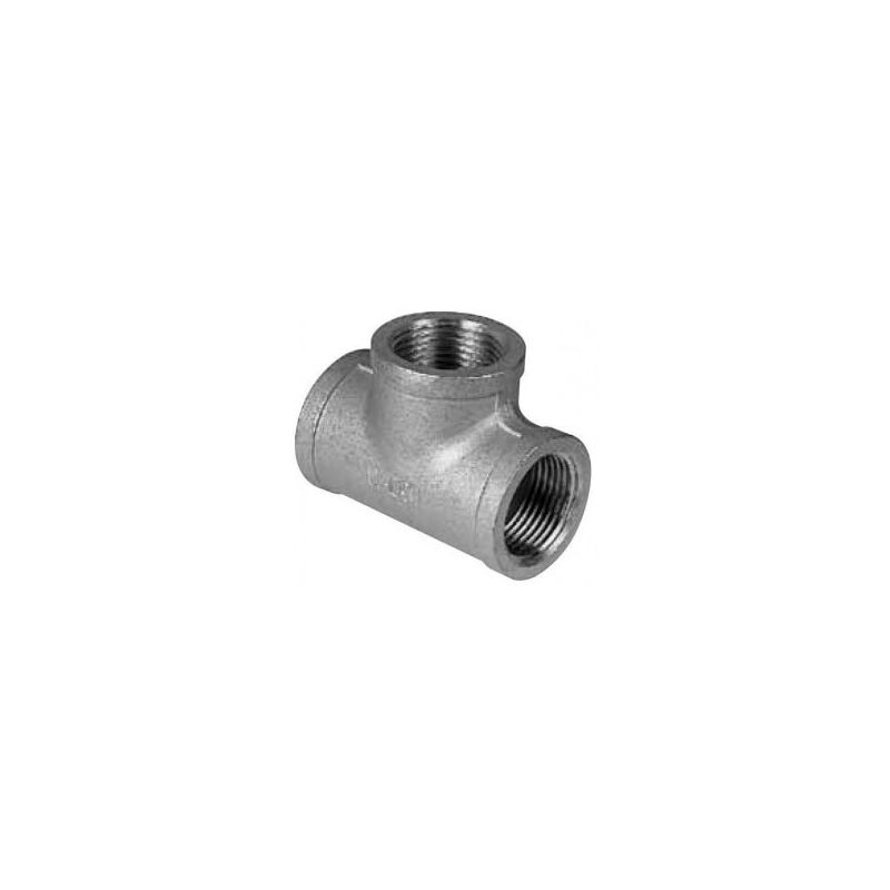 foto del prodotto raccorderie metalliche tee femmina 3 8 aisi316 iso4144 131308316l 