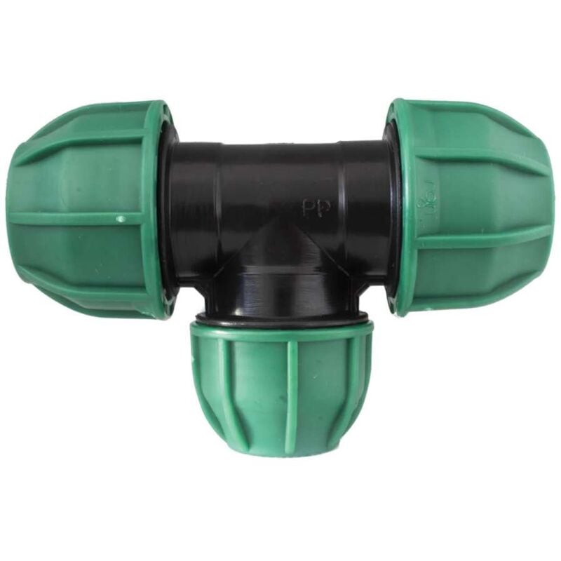 foto del prodotto raccordi a compressione tee professionale diametro 20mm pn10