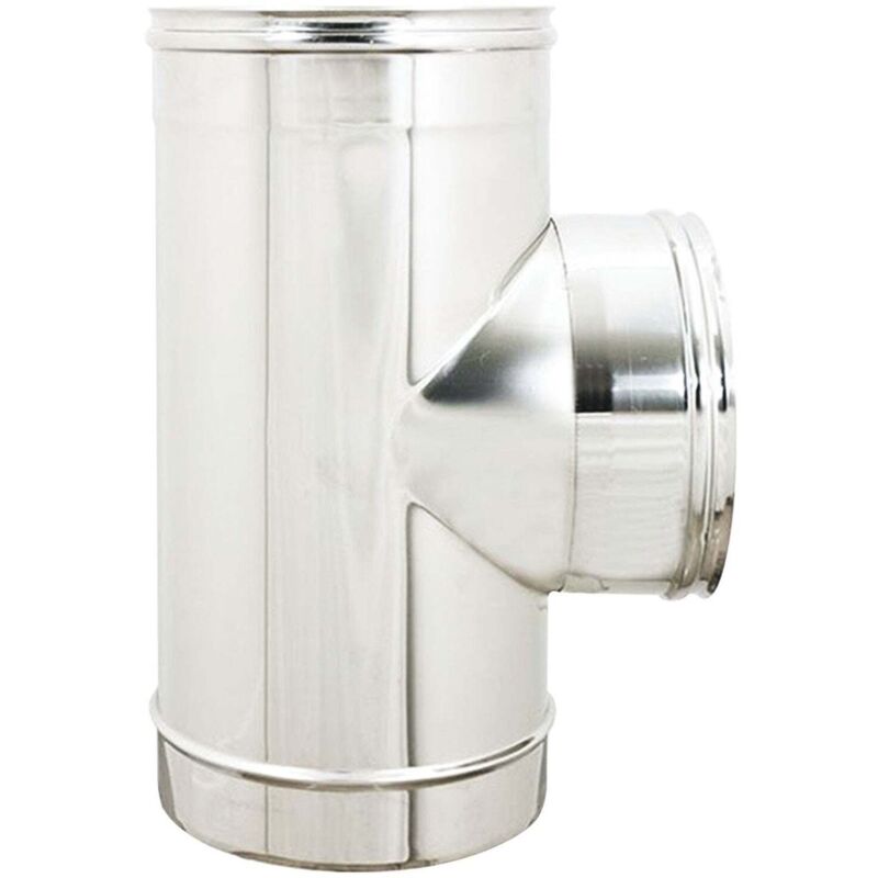 foto del prodotto raccordi a t inox f.f.m. - 25 cm.