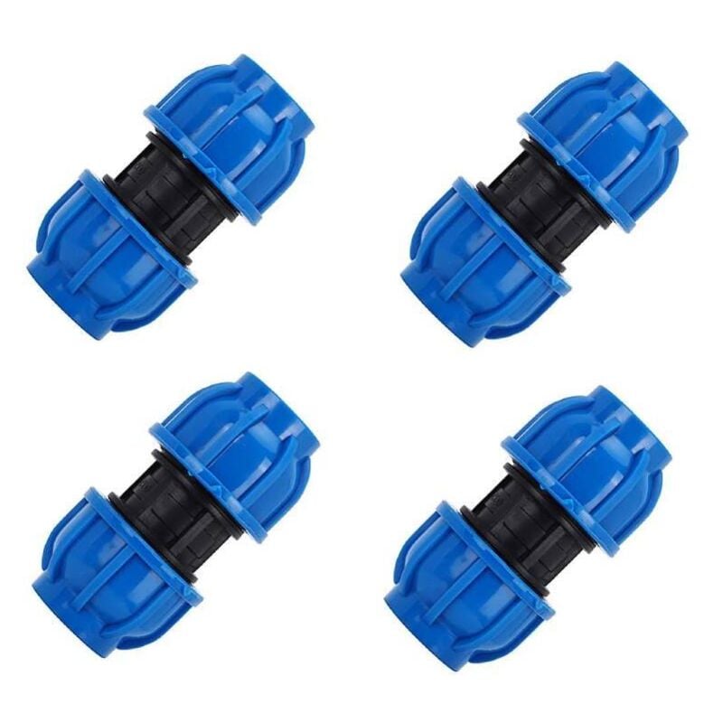 foto del prodotto raccordi per tubi dell acqua, connettore dritto in plastica pe da 32 mm a 32 mm, adattatore per tubi dell acqua, raccordi per tubi dell acqua per