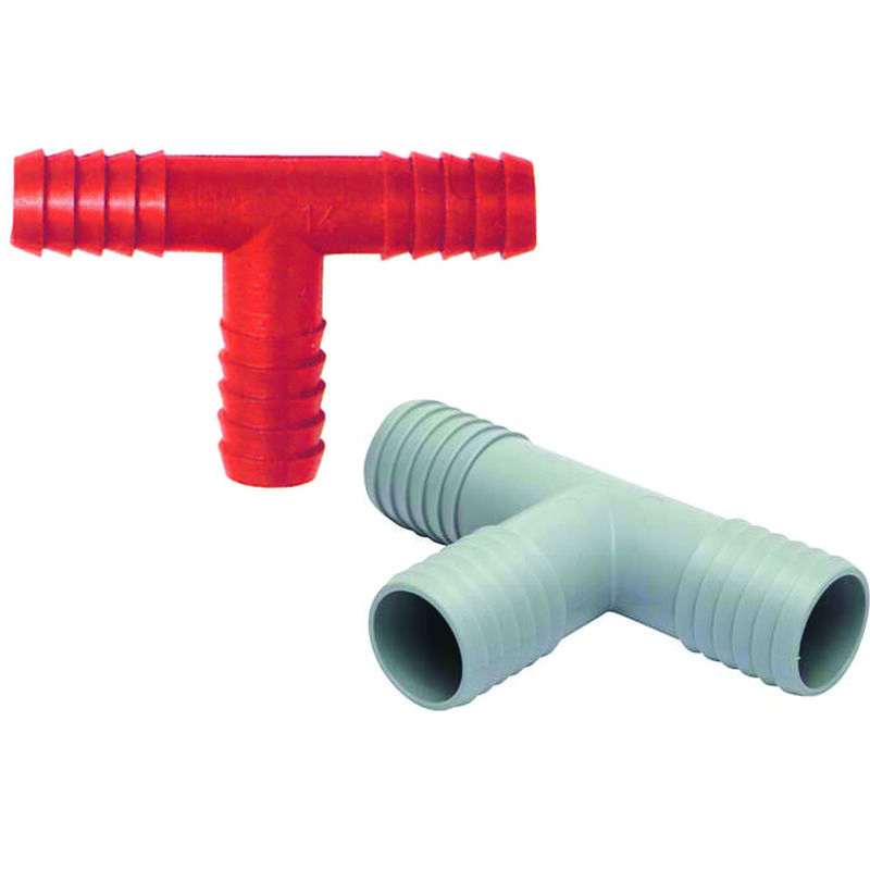 foto del prodotto raccordi portagomma a t in plastica mm.25
