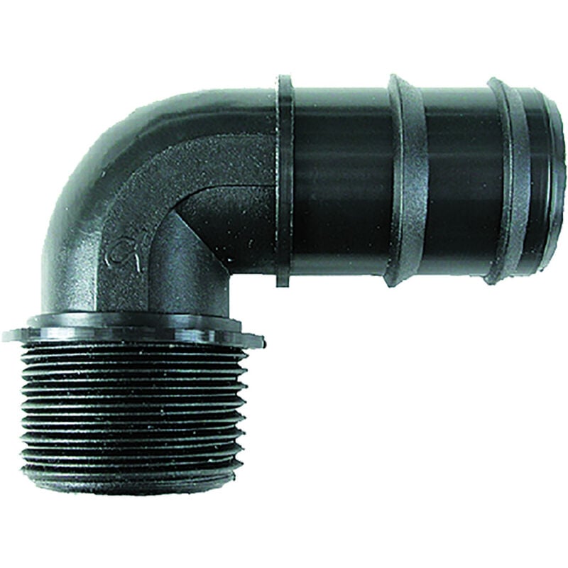 foto del prodotto raccordo a 90 con filetto maschio m 32 x 1
