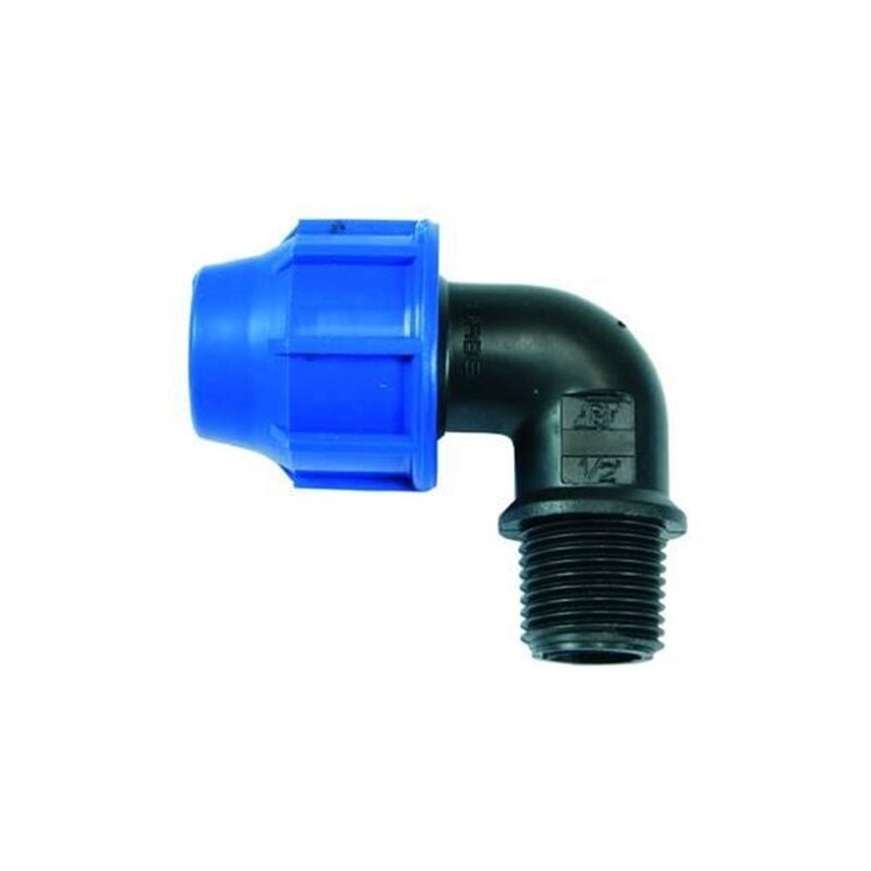 foto del prodotto raccordo a compressione gomito 90 maschio pn16 mm.40x m 1 pz 5