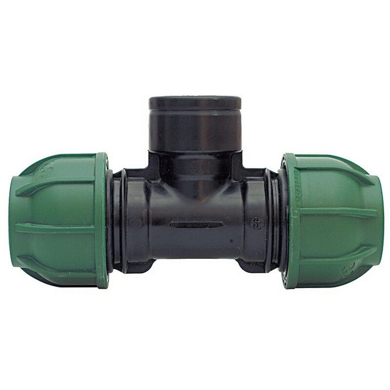 foto del prodotto raccordo a compressione pn10 tee 90ø femmina mis. 63x2x63 -
