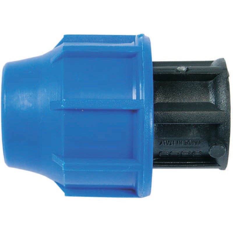 foto del prodotto raccordo a compressione tappo femmina pn16 mm.25