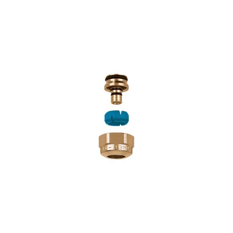 foto del prodotto raccordo a diametro autoadattabile per tubi in plastica. interno 15,5 16 esterno 18 20 darcal caleffi 680564 15,5 16 18x20