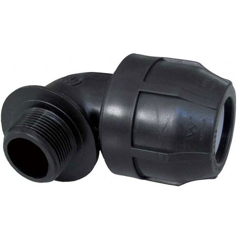 foto del prodotto raccordo a gomito 90 filettato maschio diametro 25 mm 3 4 10kgm2534