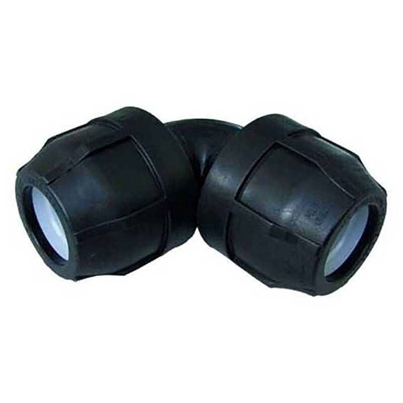 foto del prodotto raccordo a gomito 90 nupi diametro 32x32 mm in pe 10kg32