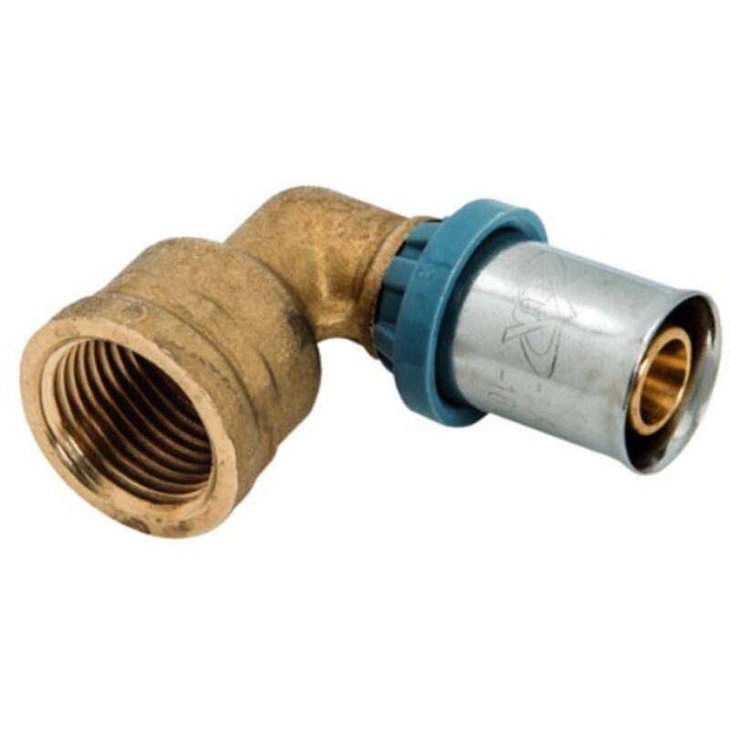 foto del prodotto raccordo a gomito femmina delt all - 20 x 1 2