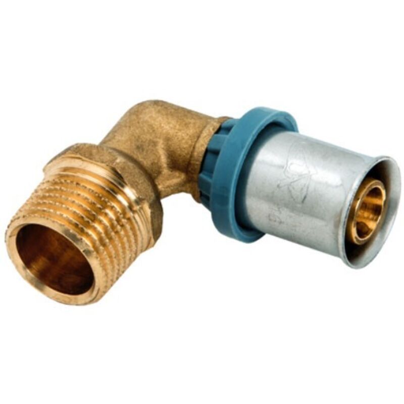 foto del prodotto raccordo a gomito maschio delt all - 26 x 3 4