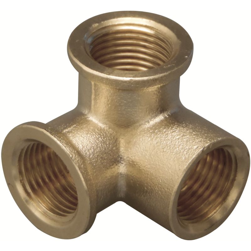 foto del prodotto raccordo a gomito tre vie femmina fp pattaroni f93 1 2 x 1 2 x 1 2