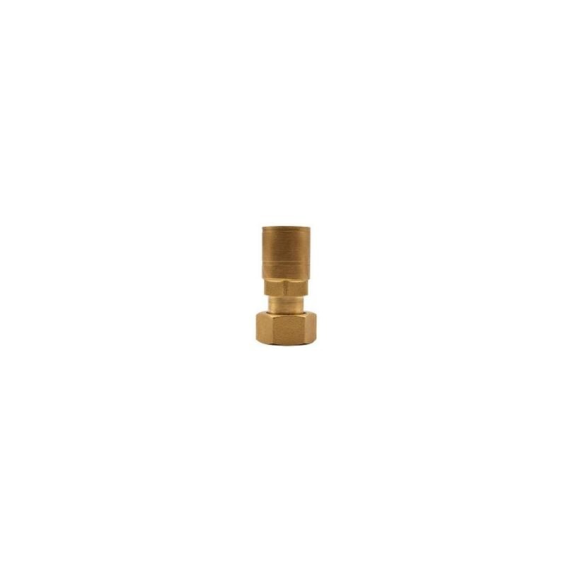 foto del prodotto raccordo a pressare con girello in ottone dn15 x 3 4 per tubo aisi304 aisi316l a03 0010 06619