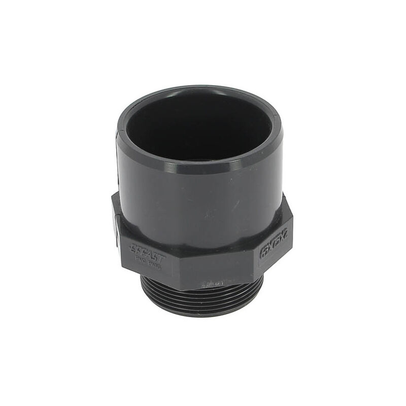 foto del prodotto raccordo a pressione in pvc maschio femmina 75 63 maschio 50 60
