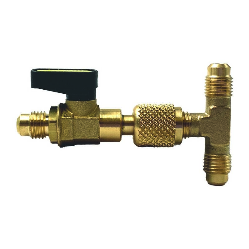 foto del prodotto raccordo a t 1 4 sae con rubinetto idrhaus