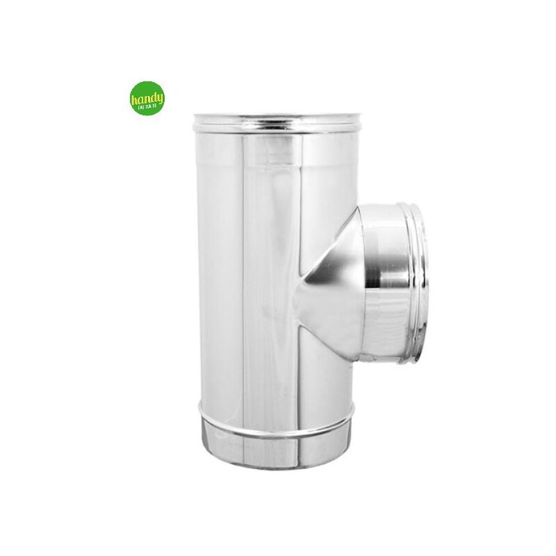 foto del prodotto raccordo a t 90 cordivari monoparete inox 100 mm