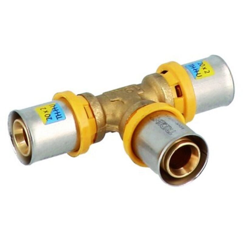 foto del prodotto raccordo a t a pressare per multistrato 16x16x16