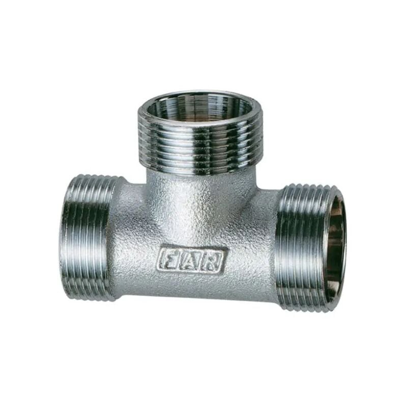 foto del prodotto raccordo a t intermedio in ottone cromato m 24x19 far