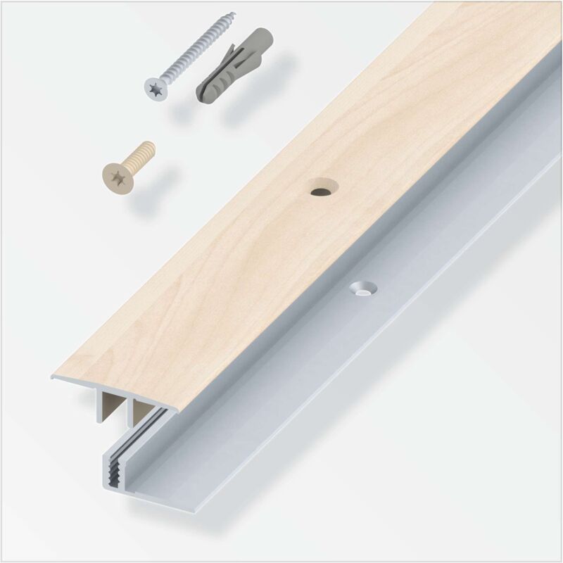 foto del prodotto raccordo a t per parquet rovere crema 100 cm