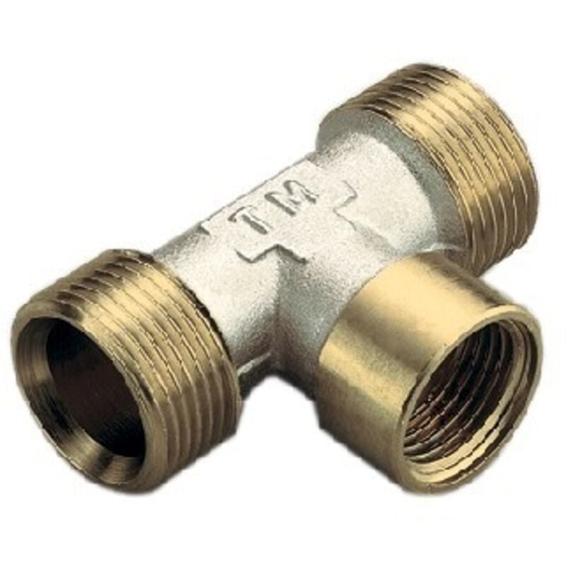 foto del prodotto raccordo a tee femmina tiemme misura g1 2 1 2 x 16