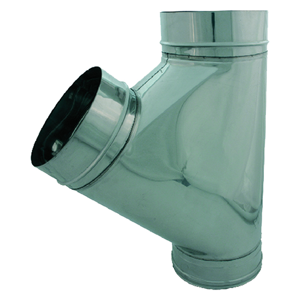 foto del prodotto raccordo a 'y' 135 25 cm in acciaio inox