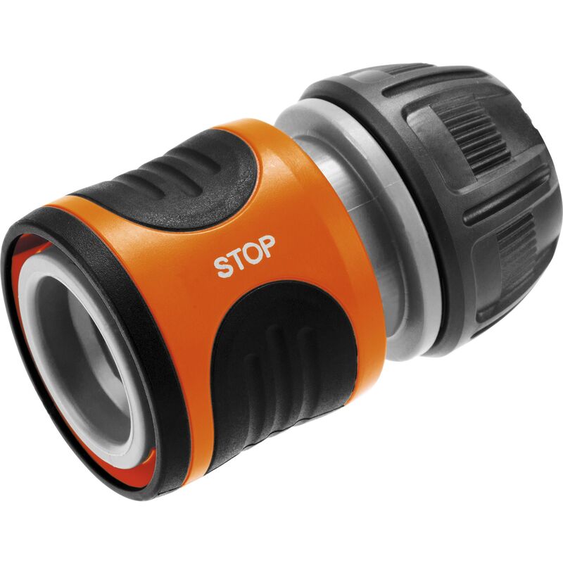 foto del prodotto raccordo acqua stop per tubo da 13 mm 1 2 15 mm 5 8 18213 20 gardena