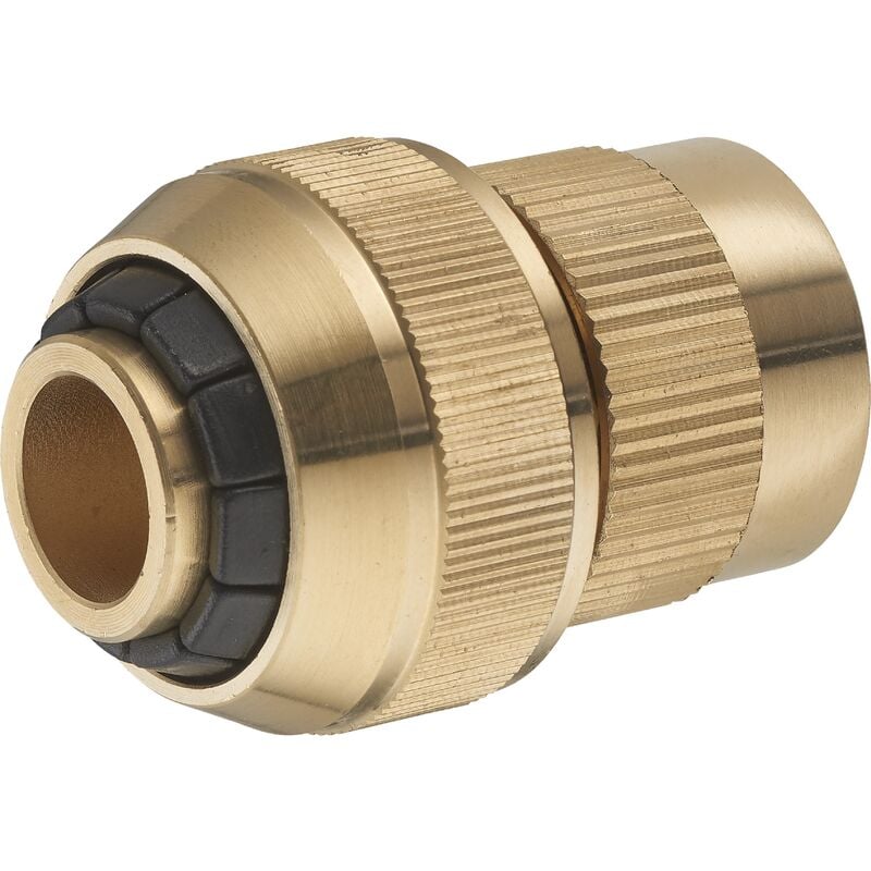 foto del prodotto raccordo automatico in ottone, diametro 19 mm aroz