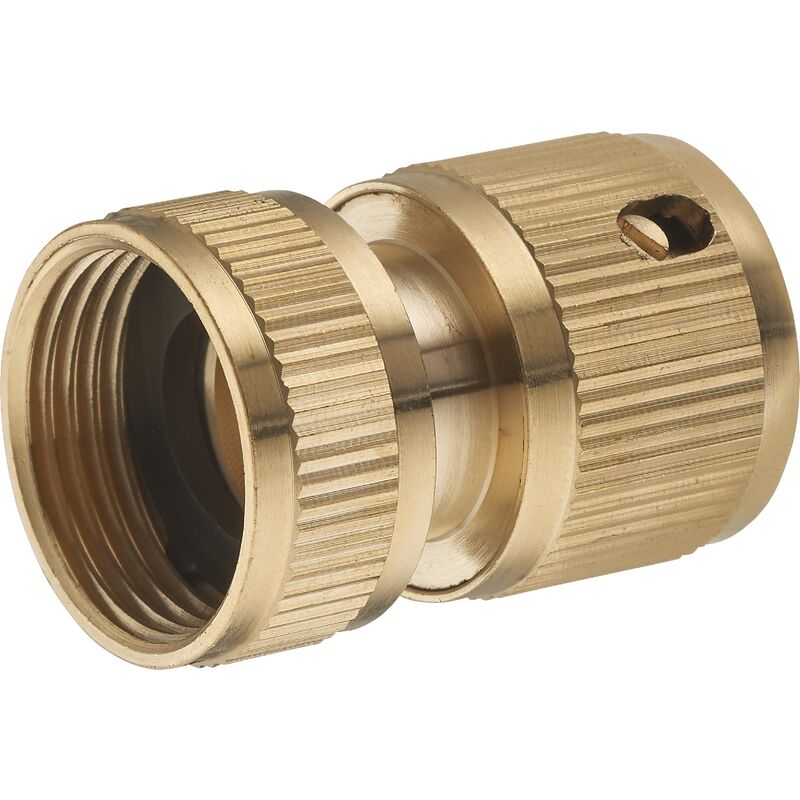 foto del prodotto raccordo automatico in ottone femmina 3 4 aroz