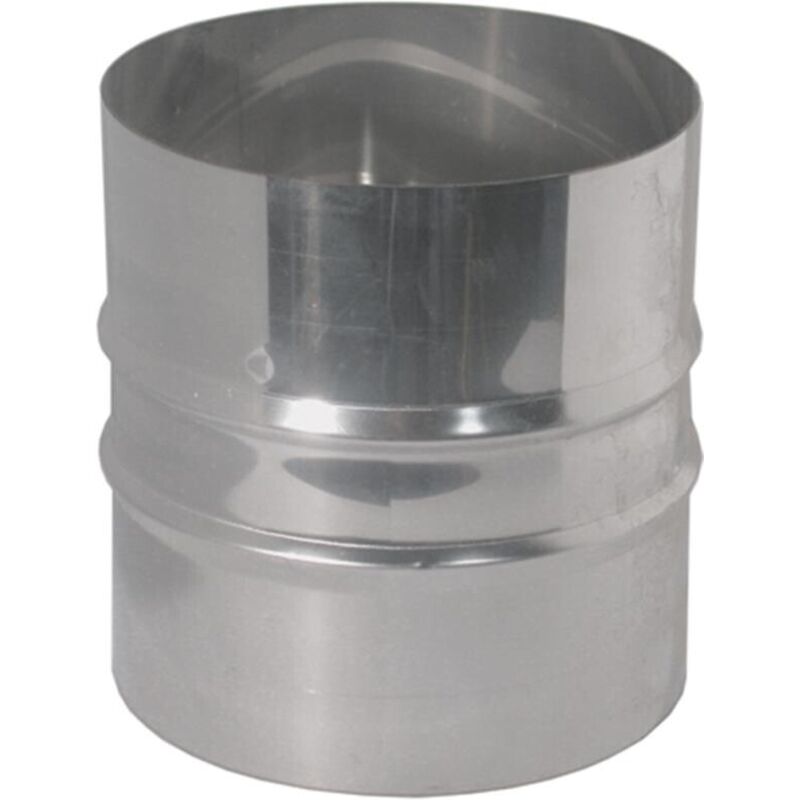 foto del prodotto raccordo caldaia d 80 mm mm maschio tubi acciaio inox giunto canna fumaria