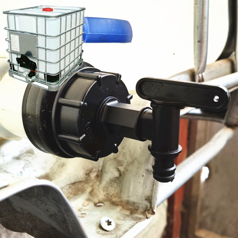 foto del prodotto raccordo crediri s60x6 rubinetto in hdpe per serbatoio acqua da 1000 litri