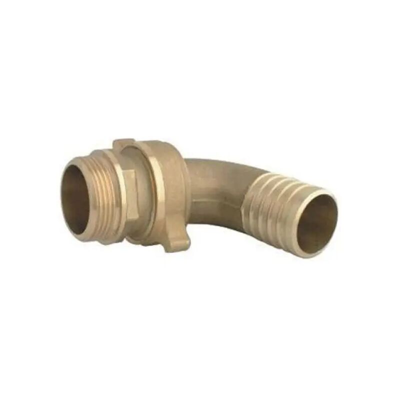 foto del prodotto raccordo curvo 3 pezzi maschio portagomma in ottone giallo per pompa serie 1014 25x1 rinaldi e pettinaroli
