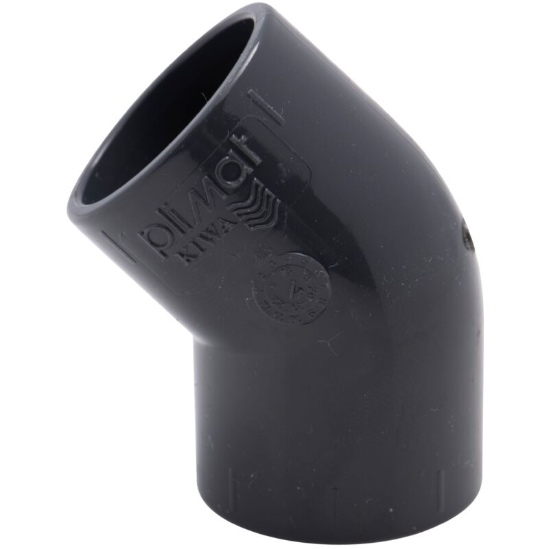foto del prodotto raccordo curvo 45 pvc pressione f f jardibric 25
