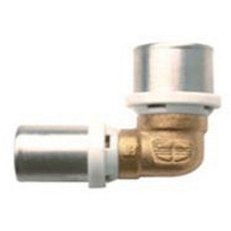 foto del prodotto raccordo curvo doppio ibp a pressare per multistrato diam. 16 -conf