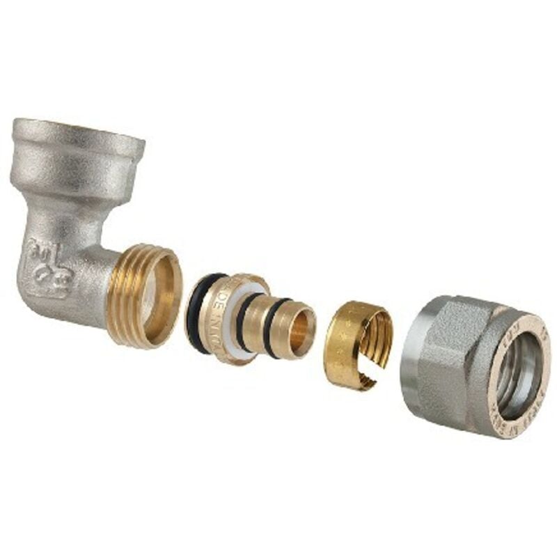 foto del prodotto raccordo curvo femmina a compressione per multistrato 2pz assemblato 3 4 x 1 -26