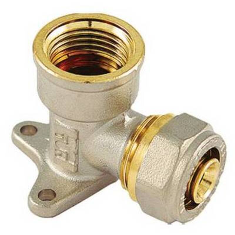 foto del prodotto raccordo curvo femmina con flangia serie ins 1/2 x 16 tiemme