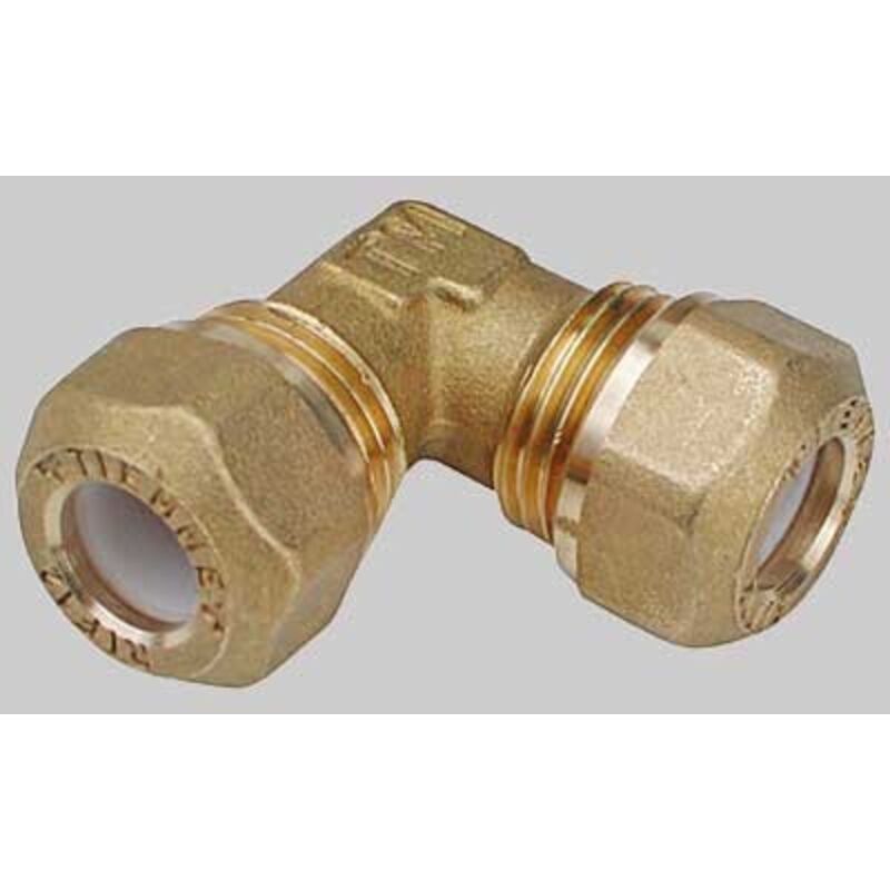 foto del prodotto raccordo curvo intermedio con ogiva in ptfe per tubo rame serie 1203 1 2 14 tiemme