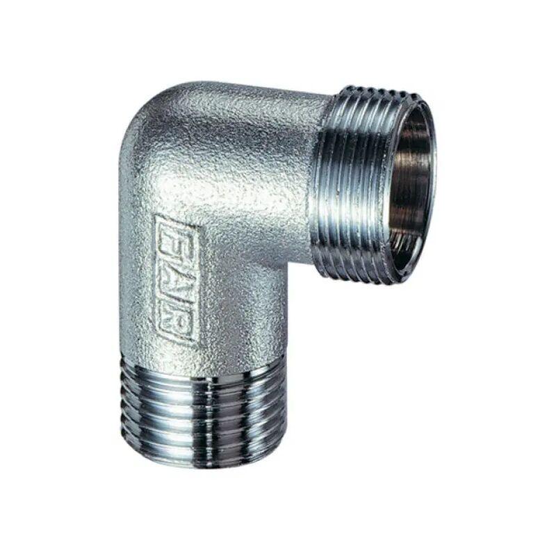 foto del prodotto raccordo curvo maschio in ottone cromato 3 4 m 24x19 far
