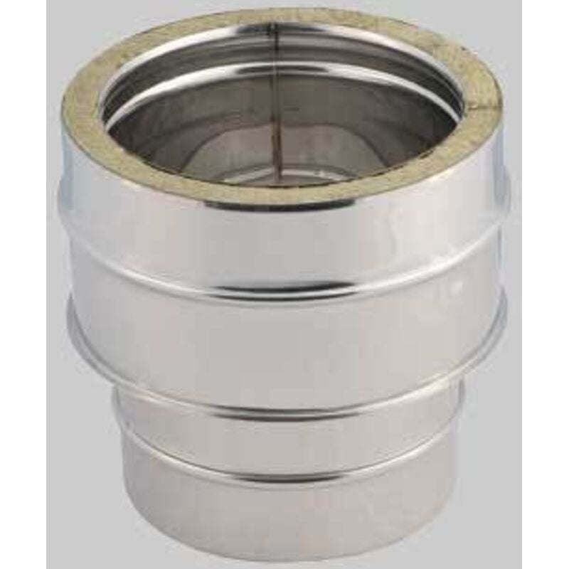 foto del prodotto raccordo da mono a doppia parete diametro m 80 - f 80 130 mm